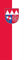 flaggenmeer® Flagge Unterfranken 120 g/m² ca. 300 x 120 cm