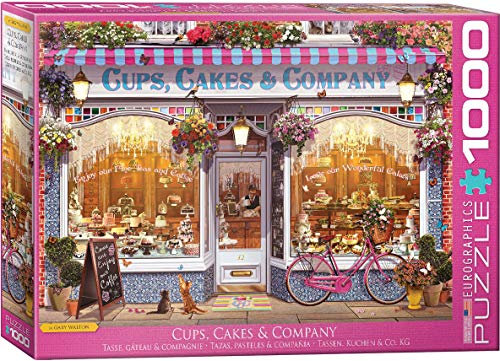 empireposter Cups Cakes & Co. by G.Walton 1000 Teile Puzzle