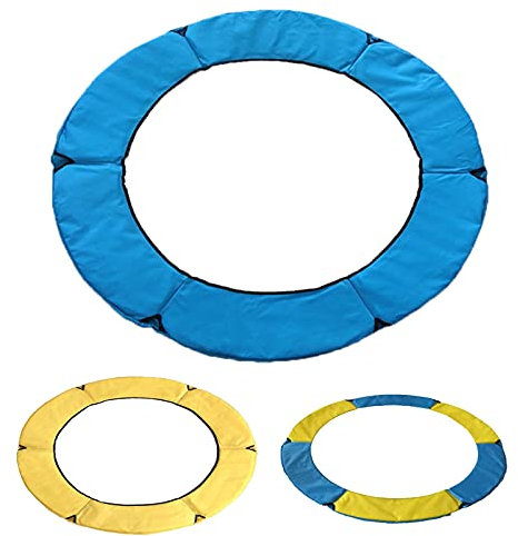 XRDSHY Trampolin Randabdeckung 140cm,Trampolin Randschutz Federabdeckung,UV-beständig Reißfest Randschutz Federabdeckung TrampolinErsatzteil,Blue