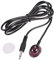 sourcing map IR Infrared Emitter Extender Cable 3.3ft Long 45 Degree Emission Angle 3.5mm Jack Single Round Head