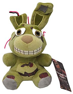 Zhongkaihua FNAF Plushies Bonnie Sisters Location Golden Foxy Stoffpuppe Fnaf Plüschtiere für Mädchen Jungen Weihnachten Geburtstag Geschenke FNAF Fans