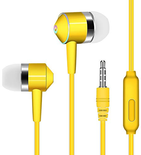 Kopfhörer Ohrhörer Ohrhörer Ohrhörer, Geräuschisolierung, High Definition, Stereo für Samsung, iPhone, iPad, iPod und 3,5-mm-Geräte