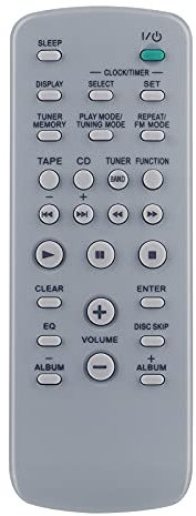 Neu RM SC3 Ersatz Fernbedienung - VINABTY RMSC3 Audio ErsatzFernbedienung für Sony Audio System RM-SC3 Remote Controller CMT-BX5BT CMT-CPX11 CMT-CPX22 CMT-CPZ1 CMT-CPZ2 CMT-CPZ3 CMT-EH10 MHC-RG170