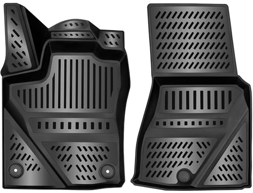 ELMASLINE 3D Gummimatten Set für Mercedes V-KLASSE/VITO (W447) 2014-2026 (2-Teilig Vorne) | Hoher Rand Fußmatten - Zubehör