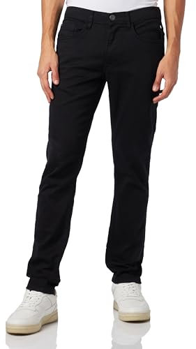 Blend 20712391 Herren Jeans Hose Denim 5-Pocket Multiflex mit Stretch Twister Fit Slim / Regular Fit, Größe:W33/30, Farbe:Denim unwashed black (200300)