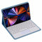 GUPENAA Funda para teclado con trackpad para Lenovo Tab M10 FHD Plus de 10.3 pulgadas (TB-X606F/TB-X606X), funda delgada y ligera con teclado Bluetooth desmontable magnéticamente, color azul