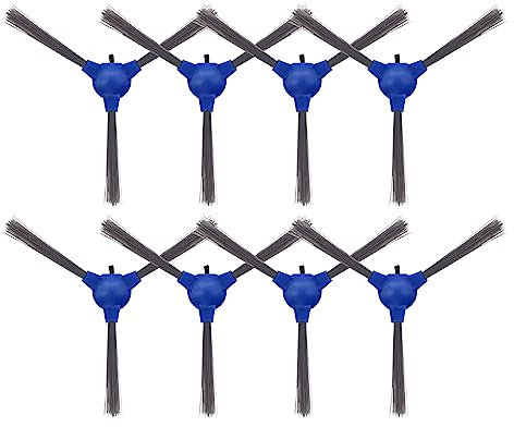 Ulimymei 8pc Replacement Side Brush Compatible with Eufy 11S, 12, 15T, 25C, 30, 30C, 35C, 11S Max, 15C Max, 30C Max, G20, G30, G30 Edge Robot Vacuum Cleaner