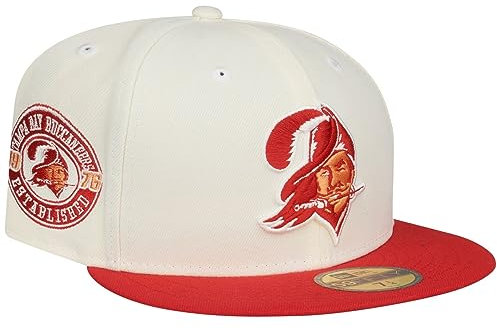 New Era 59Fifty Cap - SIDEPATCH Tampa Bay Buccaneers - 7 1/2