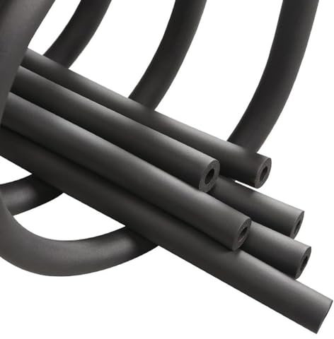 Isolation Tuyaux Chauffage, Tuyau Isolant du Climatiseur, Tube D'isolation de Tuyau 6-110 mm ID, Manchon Isolant en Mousse Thermique pour Tuyau Isolation, Fitness, Outils Poignée Suppor(ID 20mm (0.7)