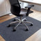 COSYLAND Protector Suelo Silla Oficina, Alfombra Silla Escritorio 90x120 cm, Alfombra Protectora para Suelos Duros y Laminados, Tapete para Silla Gaming y Escritorio, Gris