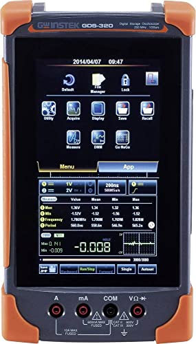 GW Instek Handheld Oscilloscope (Scope-Meter) GDS-320 200MHz 2-Channel 1 GSa/s 5 Mpts Handheld Device, Digital-S