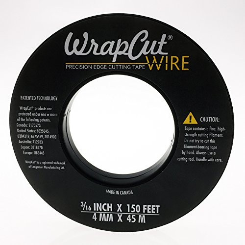 Langeman Manufacturing WrapCut Wire™ 4 mm x 45 m – La bande de découpe pour films épais