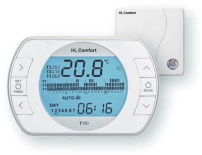 BERETTA Comando Remoto Cronotermostato Universale HI COMFORT T100 Wi-Fi 20193354