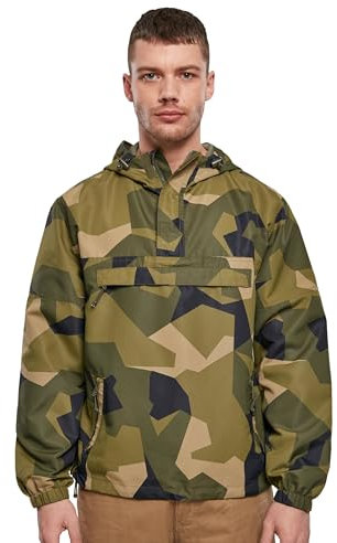 Brandit Summer Windbreaker, color: swedish camo, size: S
