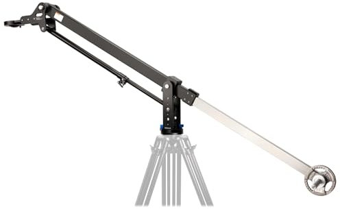 Proaim 7' Wave-2 Video-Auslegerkran für Kameras mit einem Gewicht von bis zu 25kg / 55lbs | Bester Reise-/Indoor-/Outdoor-Aluminiumkran (P-WV-2)