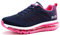Uomo Donna Scarpe da Ginnastica Sportive Sneakers Sport Running Basse Basket Outdoor Fitness BluePlum37