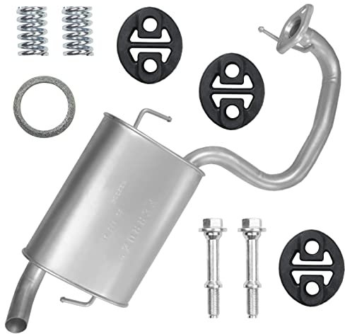 Ferroz Ferroz Auspuff + Auspuff-Endtopf + Montagesatz