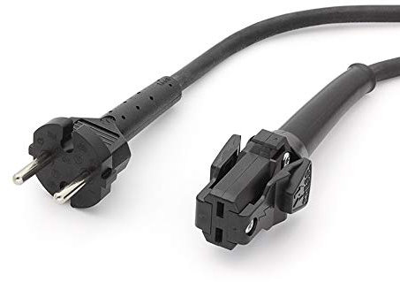 Netzkabel mit Quick-Verschluss - für AMB/Kress Fräsmotoren - 4 Meter HO5RN-F Standard Gummileitung