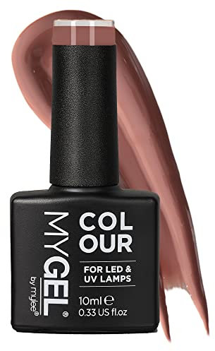 MyGel de Mylee Without A Stitch Vernis à Ongles en Gel 10 ml UV/LED Nail Art Manucure et Pédicure, Usage Professionnel et Domestique [Bare Elements Range] - Durable et Facile à Appliquer