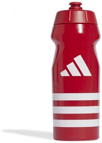 adidas Unisex TIRO Bottle 0.5 Litre, Team Power red/White, One Size