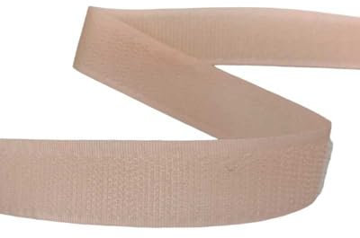 TOMASELLI MERCERIA Nastro Velcrato Strappo Uncino Ruvido Maschio Colorato Cucibile Alto 2 Cm - Rosa