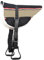 Brama West Westernpad Navajo - Reitpad Western mit Haltegriff - gepolstert - Schwarz/Rot, Gr. Xfull