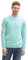 TOM TAILOR Herren 1039810 Strickpullover mit Crewneck, 22232-Soft Mint Green Melange, Large