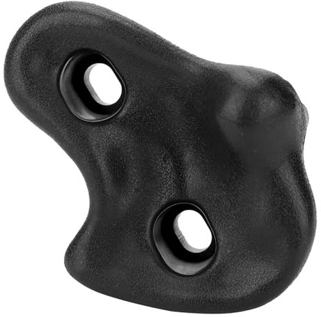 10 Stück Klettergriffe, Kunststoff für, Wandfelsen, Strukturierte Klettersteine, Felsen, Wandsteine für, Sortiertes Kit, Bolzen, Schwarz (Brrnoo1no8z90te3-03)