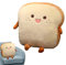 Toast-Plüsch-Kissen, 40cm Brotform Plüschkissen, Toast Plüsch Kissen, Geschnittenes Brotkissen Toast Kuscheltier, Winter Supply Niedliches Handwärmer-Kissen-Geschenk Für Mädchen, Kinder