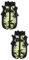 BESPORTBLE 2St Haustier Mantel Hundeweste Hund warm Warme Welpenkleidung entzückende Welpenkleidung Hund Winter hundemantel Dog Raincoat Katzengeschirr und Leine Welpenzubehör Polyester Green