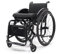 NRNQMTFZ Professionelle Sportrollstühle, Superleichter Rollstuhl mit Aluminiumrahmen, zusammenklappbar, selbstfahrend, manueller Sportrollstuhl,Klapp -Reise -Rollstuhl(Seat Width 40cm/15.7in,A)
