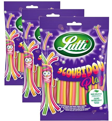 Lutti Scoubidou Play 180 g (Lot de 3)