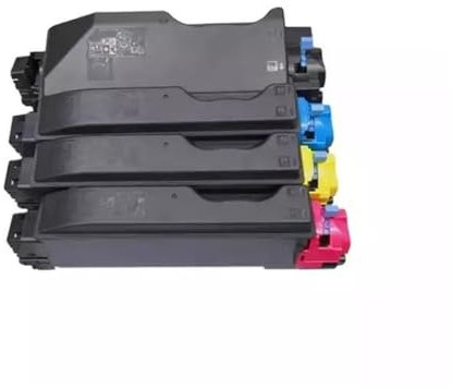 JFGIkLFD Kompatible Tonerkartuschen TK-5160 TK-5162 TK-5163 TK-5164 mit Chip für P7040cdn. Ergiebigkeit CMYK 16.000 Seiten Farbe 12.000 Seiten(C)