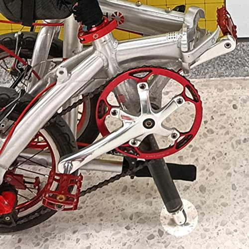 BESSTUUP 2 Stück Radrollen für faltbare Sattelstütze 33,9 mm Universal Rotation Aluminiumlegierung Kompatibel mit Dahon