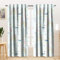 Kzzfqxb Rideaux pour Enfants 117x138cm 2 Panneaux, Motif Arc-en-Ciel après la Pluie Nuages Lune étoiles Dessin animé, Bleu Clair décoration pour Chambre d'enfant, Chambre d'enfant, Salon