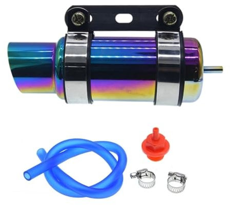 JKELPV Enfriador Aceite Radiador de Aceite para Motocicleta GY6 125, Resistente a Altas temperaturas, fácil instalación. Cooler Kit