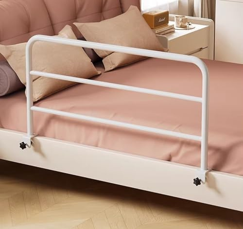BALAMLB Griglia per Letto per Anziani E Disabili, Manico di Sicurezza Ringhiera, Facile da Installare, Sponda Letto Matrimoniale, Anticaduta Safety Rail,Barriera Letto per Adulti Assistenza 120×40cm