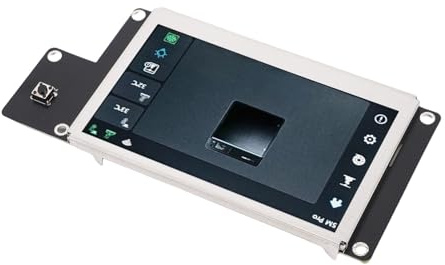 Badafaci Imprimante 3D Écran Tactile de 4,3 Pouces, Remplacement du Panneau D'affichage LCD Anti-rayures avec Visualisation de la Température en Temps Réel pour Adventure 5M Pro