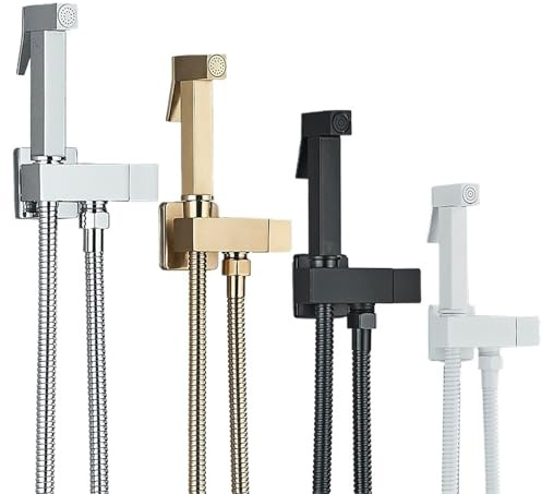 TTDGYYXW Rubinetto per Bidet Singolo Freddo, Doccia con spruzzatore per Fare Il Bagno, rondella Pulita, Miscelatore per Bagno, Gru Quadrata per Acqua(1)