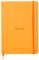 RHODIA 117755C - taccuino mOrobido Bullet Journal Goalbook Orange - A5 14,8X21cm - Puntinato DOT - 240 pag. - Carta Clairefontaine AvOroio 90g/m² - 2 nastri, chiusura con elastico - Simil Cuoio