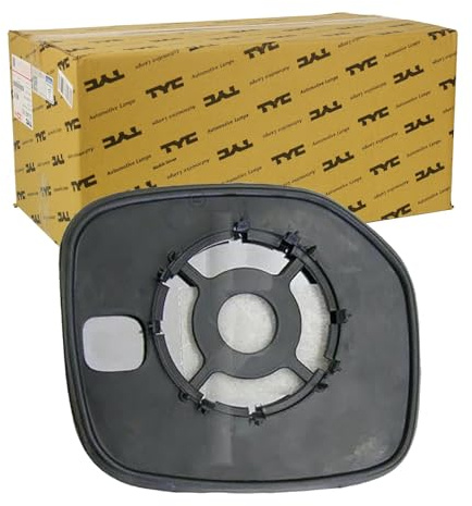 TYC 1 305 Decorative Mirror Glass, glass unit Peugeot Partner Combi Pace (5 °F) Partner Box (5 Citroà ‹ N Berlingo (MF)