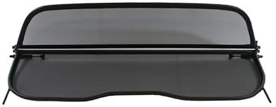 GermanTuningParts Windschott für Renault Megane 3 CC Cabrio 2011-2017 - Klappbar - mit Schnellverschluss – Schwarz | Windabweiser | Windblocker | Wind Deflector