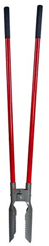 Root Slayer 23411 Post Hole Digger Garden Tool, Red