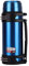 Thermo Carafe Flask,Flasks for Hot And Cold Drinks 2L, Stainless Steel Vacuum Insulated Flask,Reusable Hot Water Bottles with Cup for Home And Traveling/Hiking/Camping,Blue
