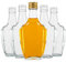 SUPERBUTELKI.PL - Set di 10 bottiglie da 250 ml in vetro, vuote da riempire, decorative, vetro elegante e moderno di alta qualità (10 pezzi, 250 ml)
