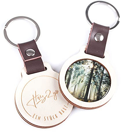 Zunftbedarf.de Schlüsselanhänger Harz2go Harz Natur Holz Anhänger