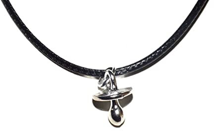 Lifestyle Schmuck Schnuller Anhänger mit Kette 42cm + 5cm