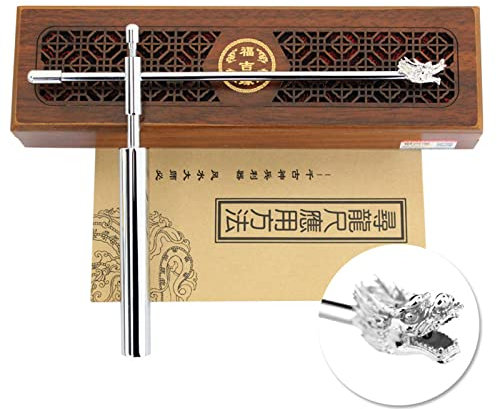 KDXYSL Baguettes de Radiesthésie, Tiges de Radiesthésie en Cuivre pour Divination de l'eau, Echerche de Sources et D'objets, Chasse aux Fantômes, Tracer l'énergie Spirituelle, Steel Color
