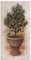 ARTland Wanddeko Wandbild Alu Verbundplatte für Innen & Outdoor Bild 30x60 cm Pflanzen- & Blumen Pflanzen Topfpflanze U0PU