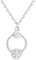 Sofia Milani - Damen Halskette 925 Silber - mit Zirkonia Steinen - Kreis Anhänger - N0570